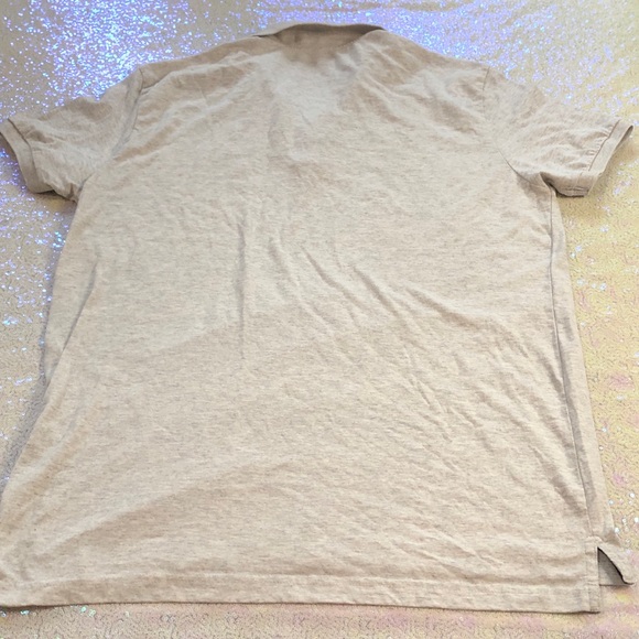 Aeropostale Button collared grey short sleeve Polo Shirt large - Picture 6 of 6